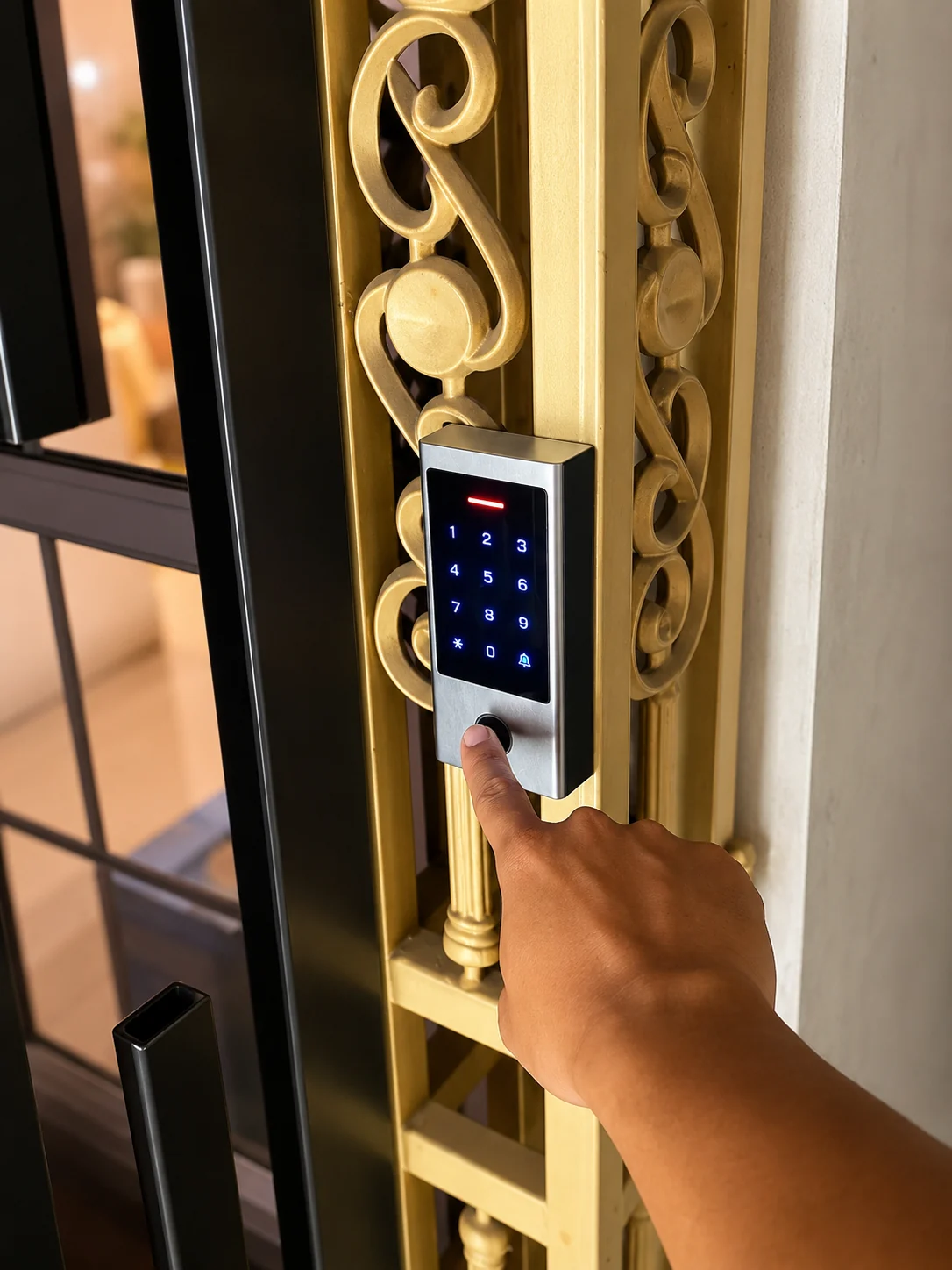 Smartlock cổng Ladi Homestay